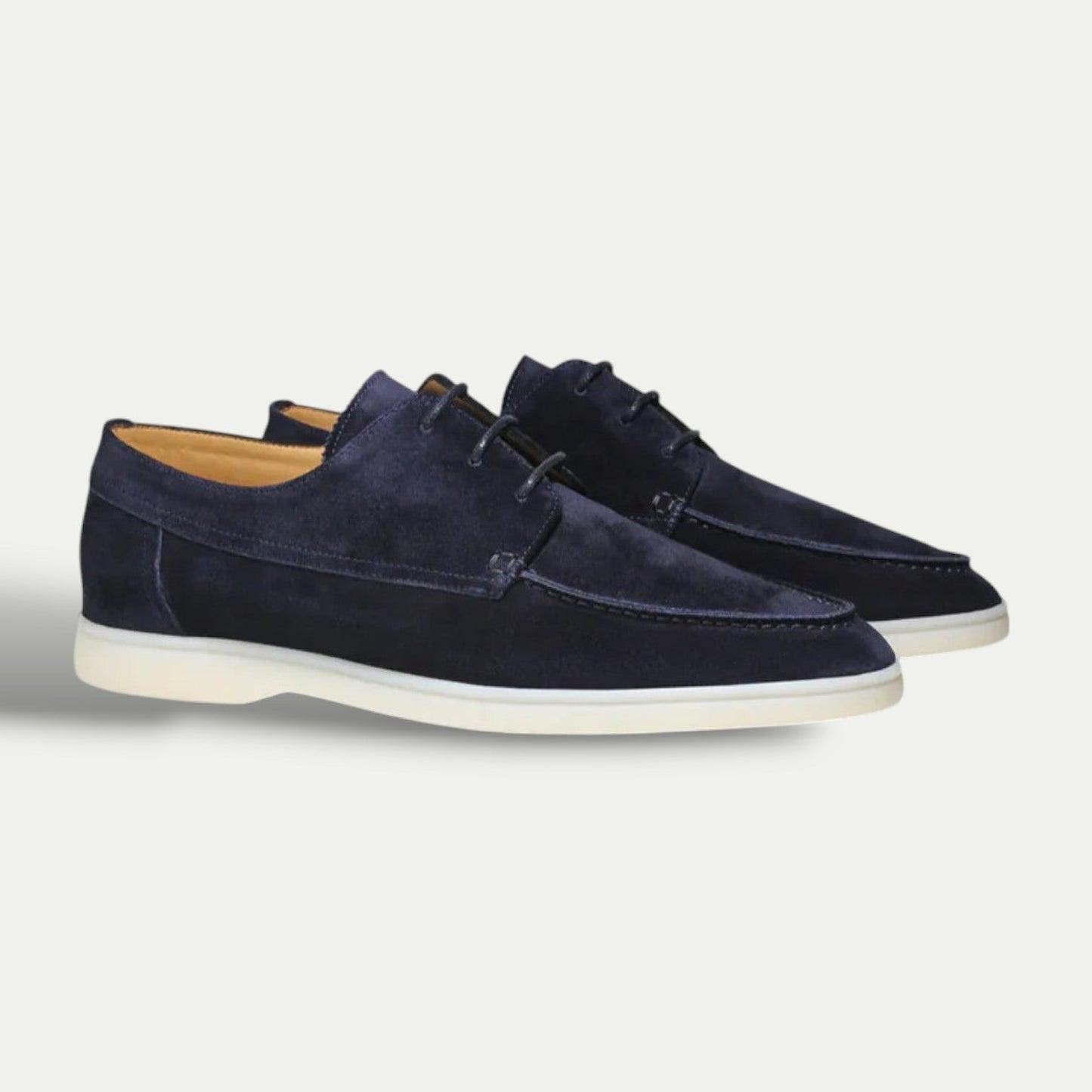 Louis| Chaussures Décontractées – Mocassins Daim Avec Lacets Raffinés