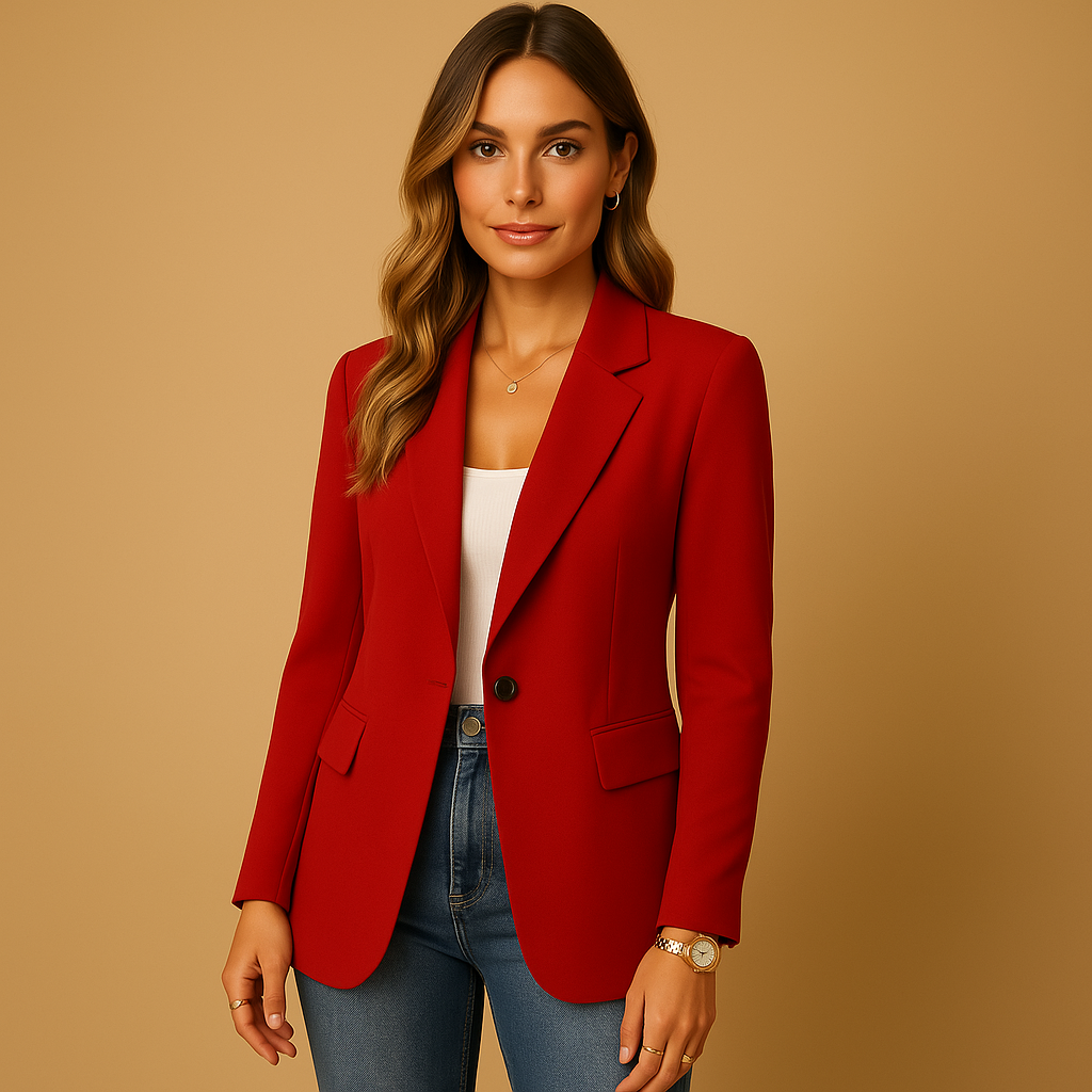 Héla | Aansluitende Blazer – Minimalistische Stijl En Zeker Elegantie