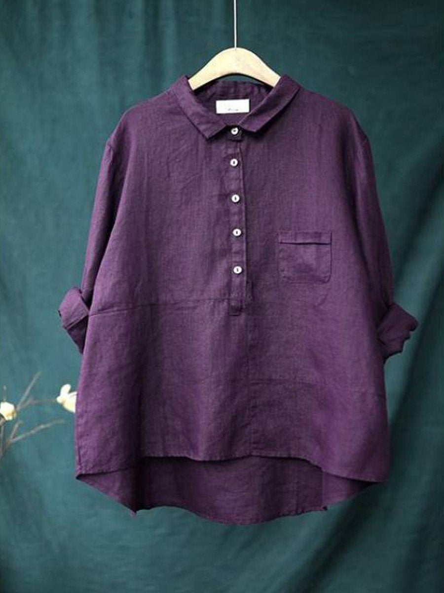 Iris | Cămașă pentru femei cu mâneci lungi – Eleganță lejeră