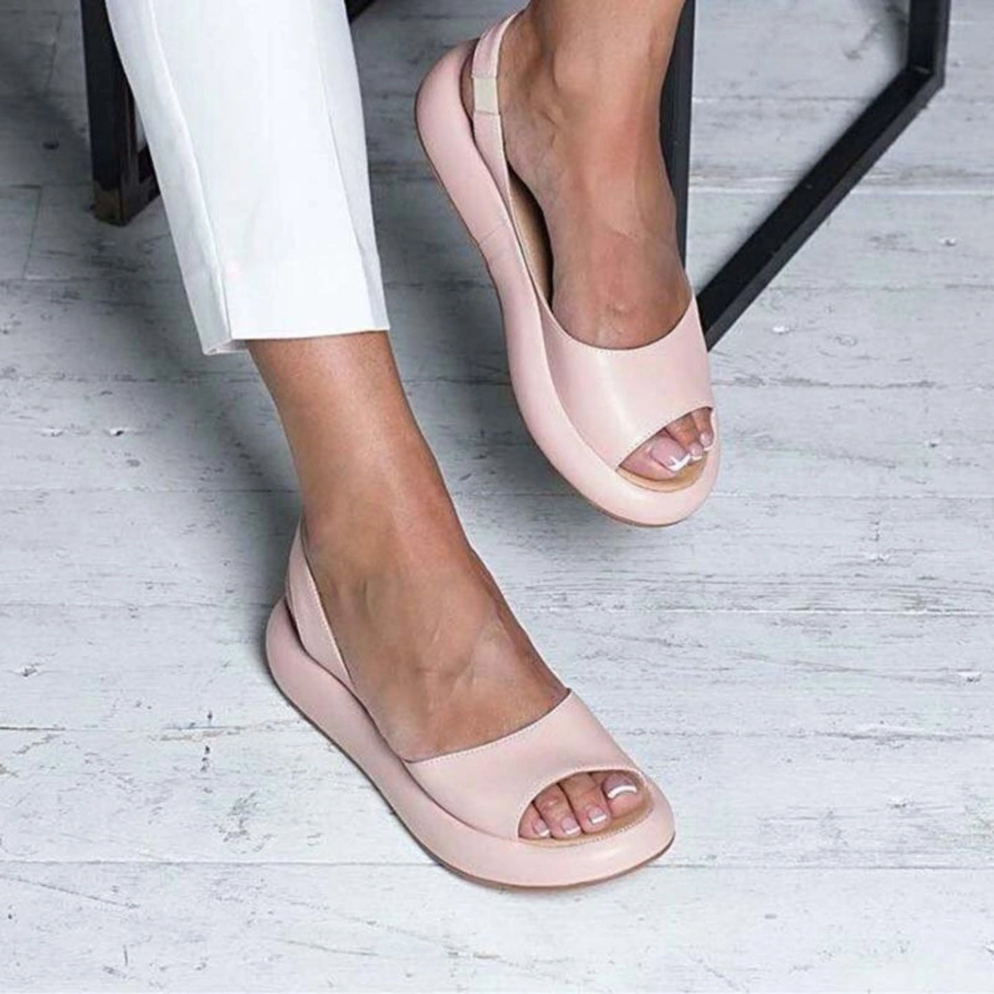 Axelle | Sandały Chic Damskie – Styl Minimalistyczny Na Co Dzień
