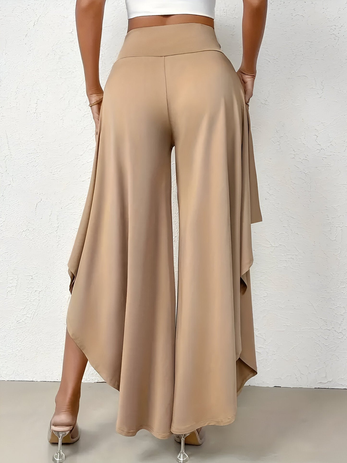 Talia | Pantalon Largă cu Croială Originală – Confort și Stil Relaxat