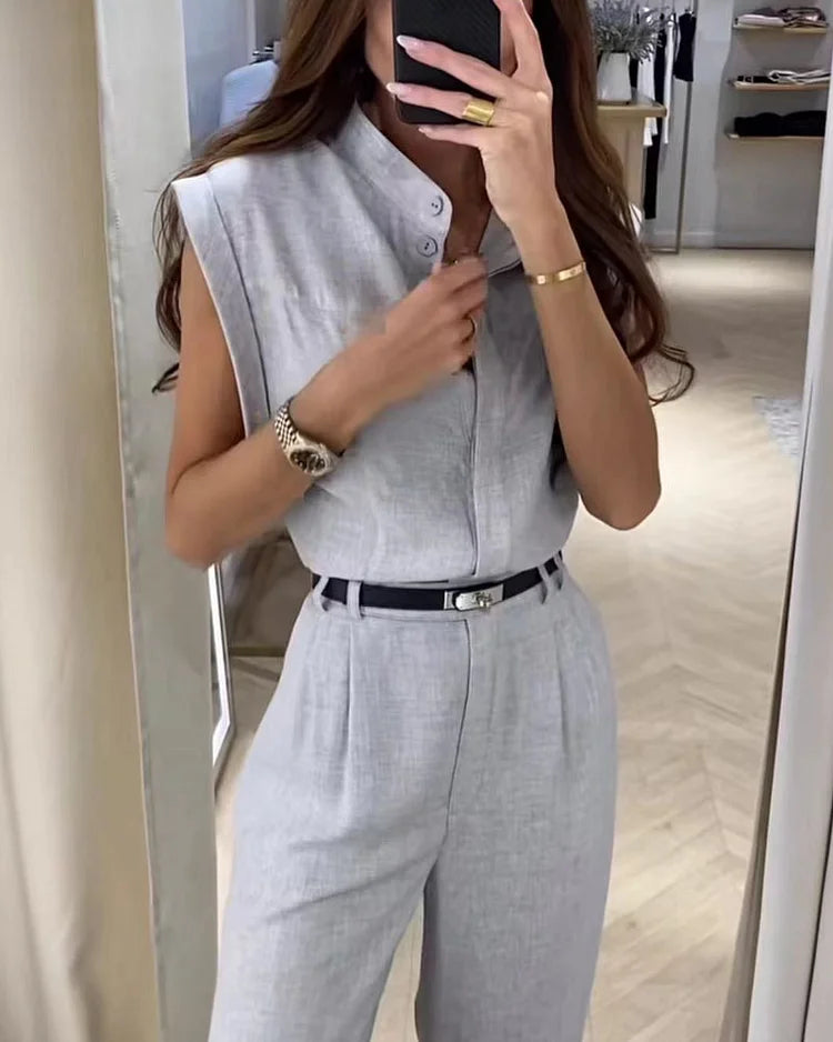 Monika | Ensemble Duo Chemise Et Pantalon