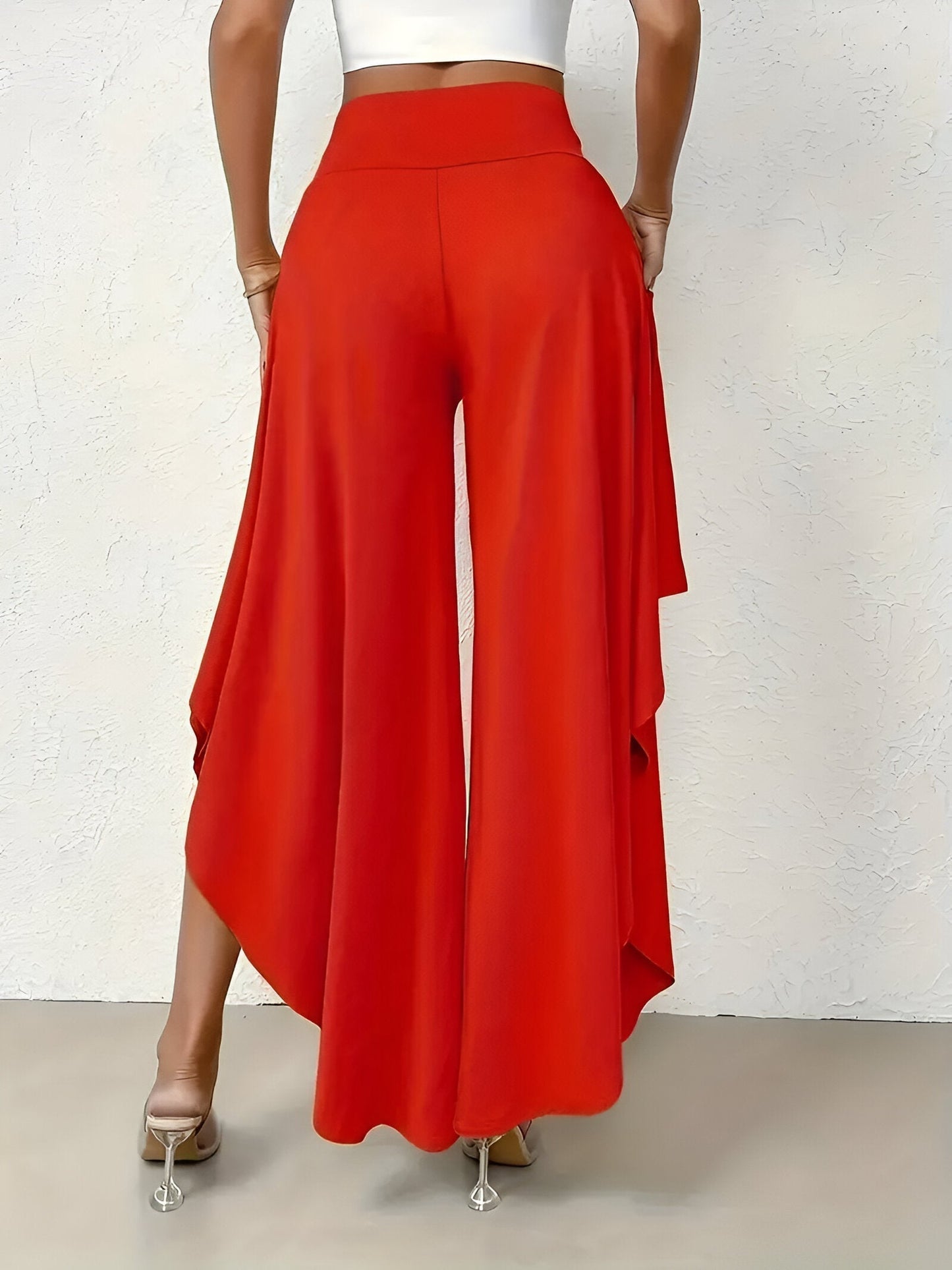 Talia | Pantalon Largă cu Croială Originală – Confort și Stil Relaxat