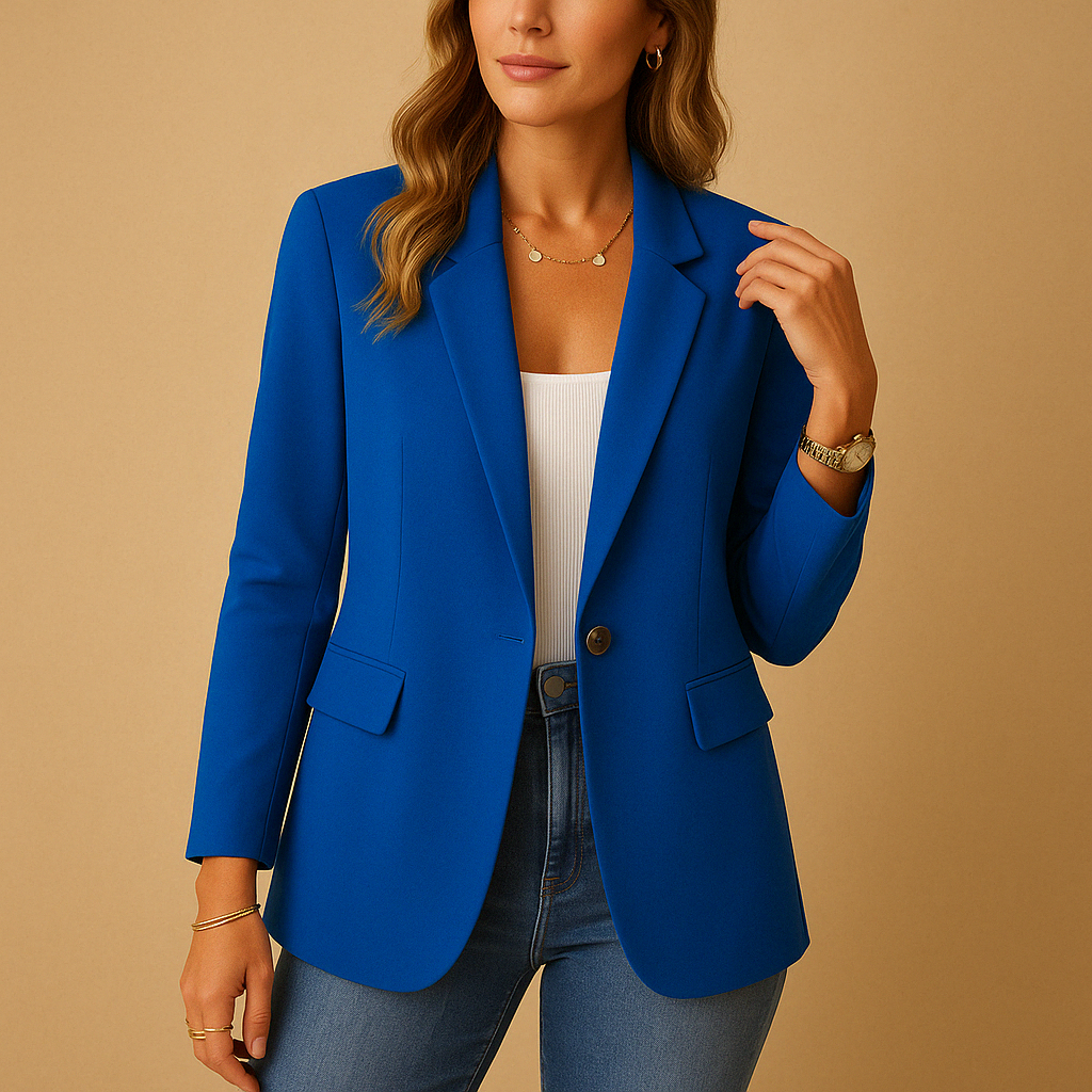 Héla | Aansluitende Blazer – Minimalistische Stijl En Zeker Elegantie