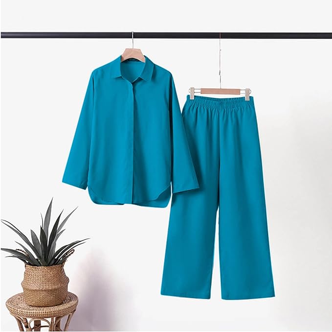 Léana | Elegantní uvolněný outfit – Čisté linie a zaručený komfort