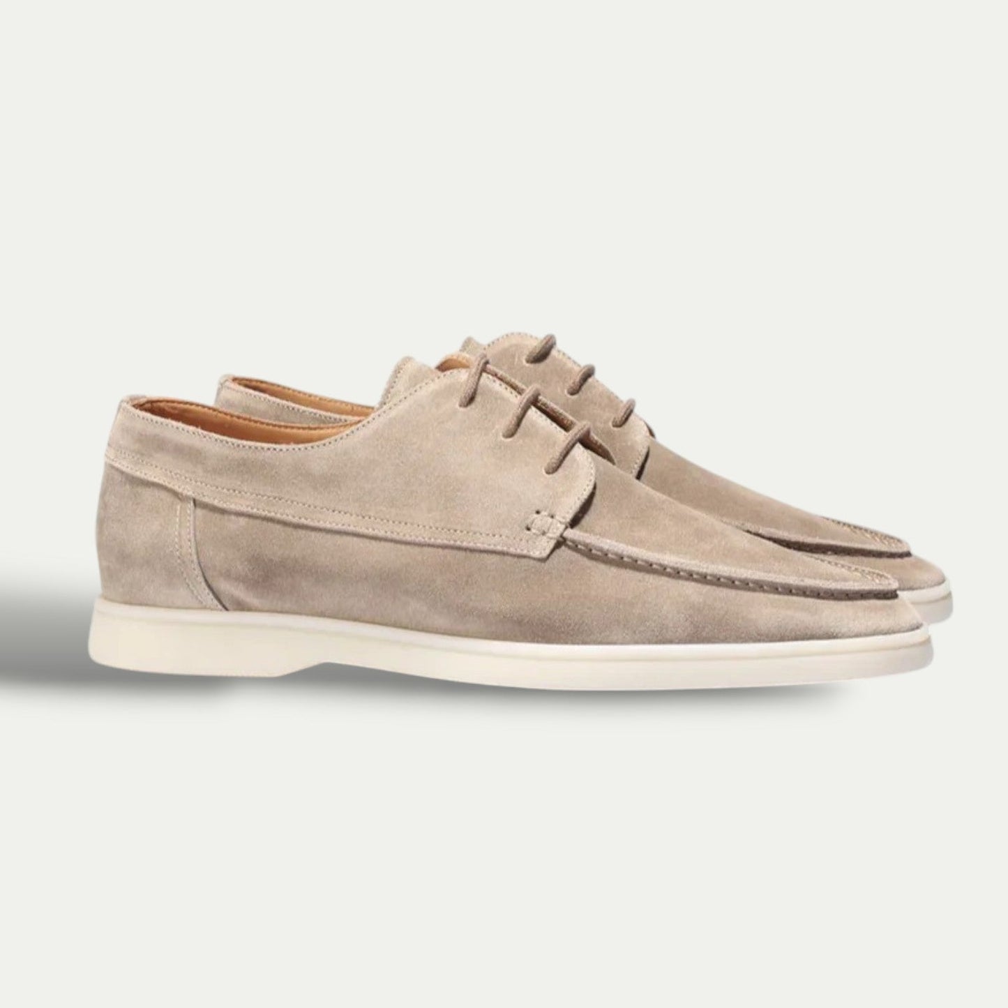 Louis| Chaussures Décontractées – Mocassins Daim Avec Lacets Raffinés