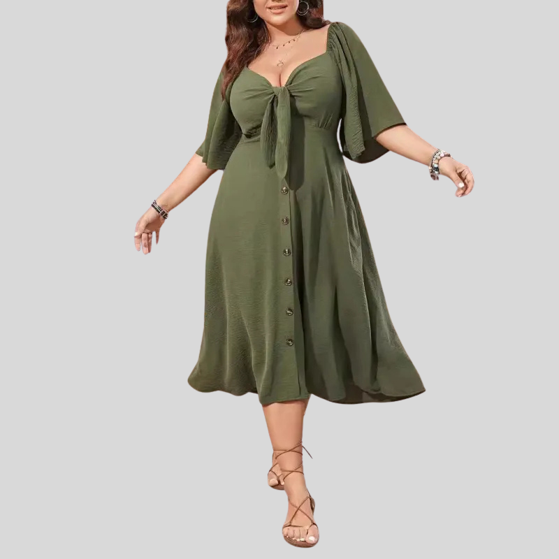 Gisèle | Lightweight Midi Dress with Summer Charm