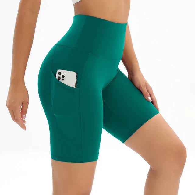 Clara | Korte Sportbroek Vrouw Met Zakken