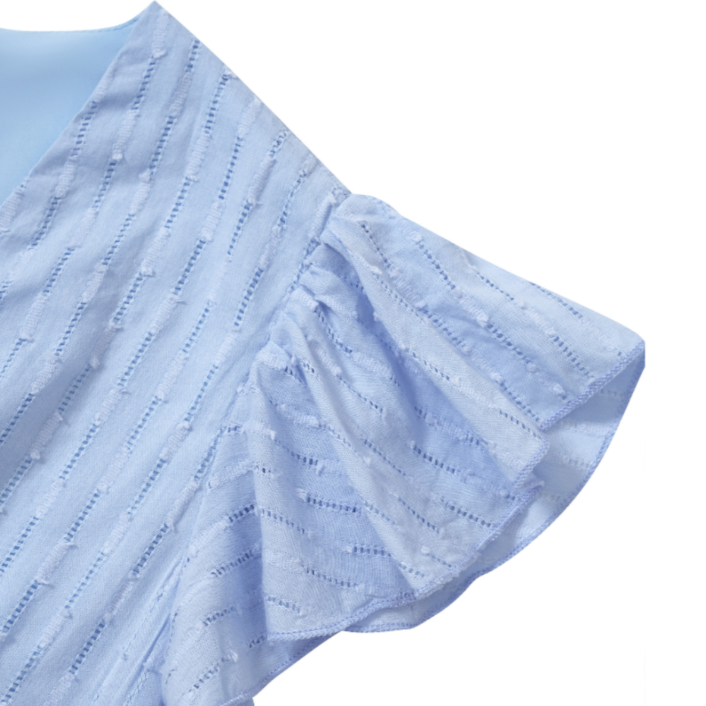 Catherine | Summer Dress with a Deep Neckline V