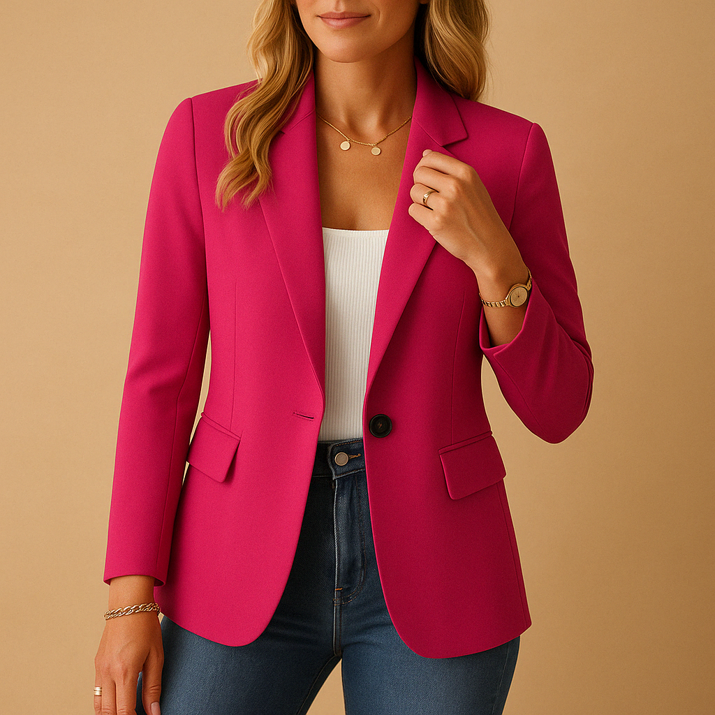 Héla | Aansluitende Blazer – Minimalistische Stijl En Zeker Elegantie