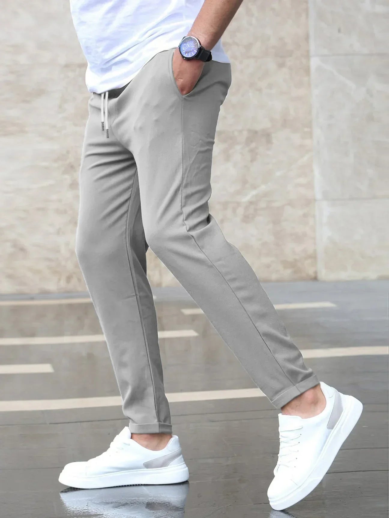 Marco | Men's Relaxed Pants – Fitted and Trendy