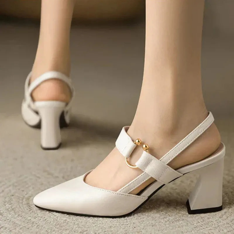 Sabine | Scarpe con Tacco Aperte – Eleganti e Sofisticate