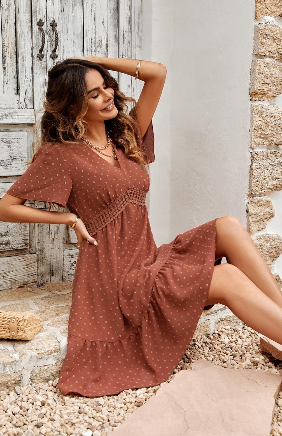 Denise | Fluid Dress – Casual Elegance for Everyday