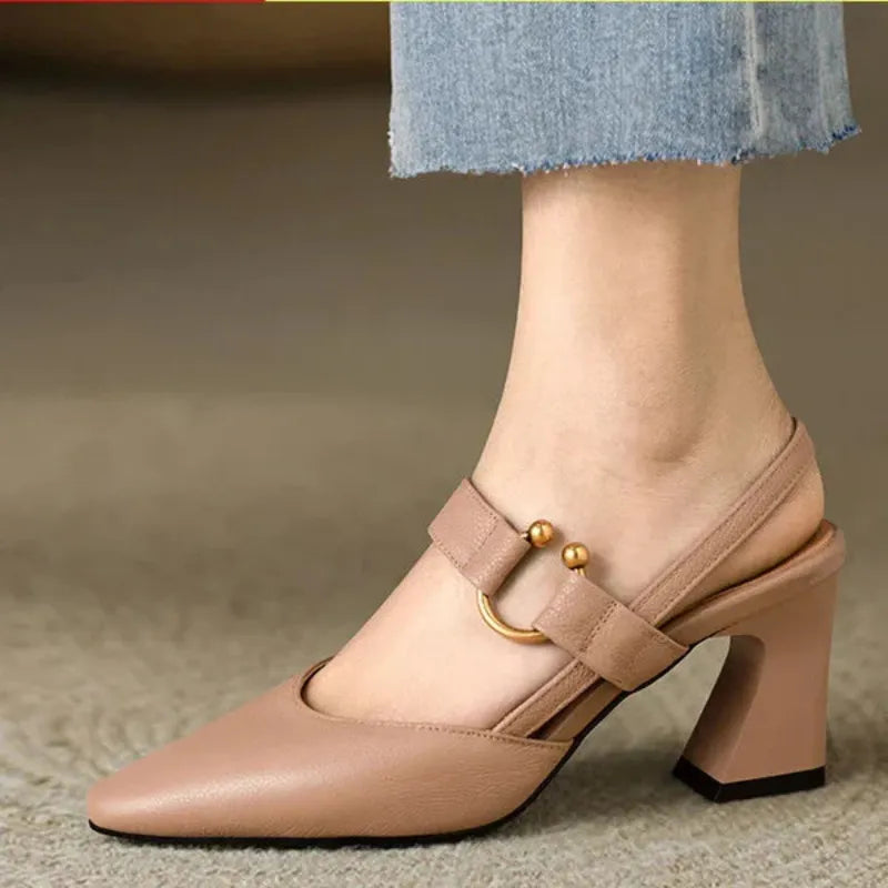 Sabine | Scarpe con Tacco Aperte – Eleganti e Sofisticate