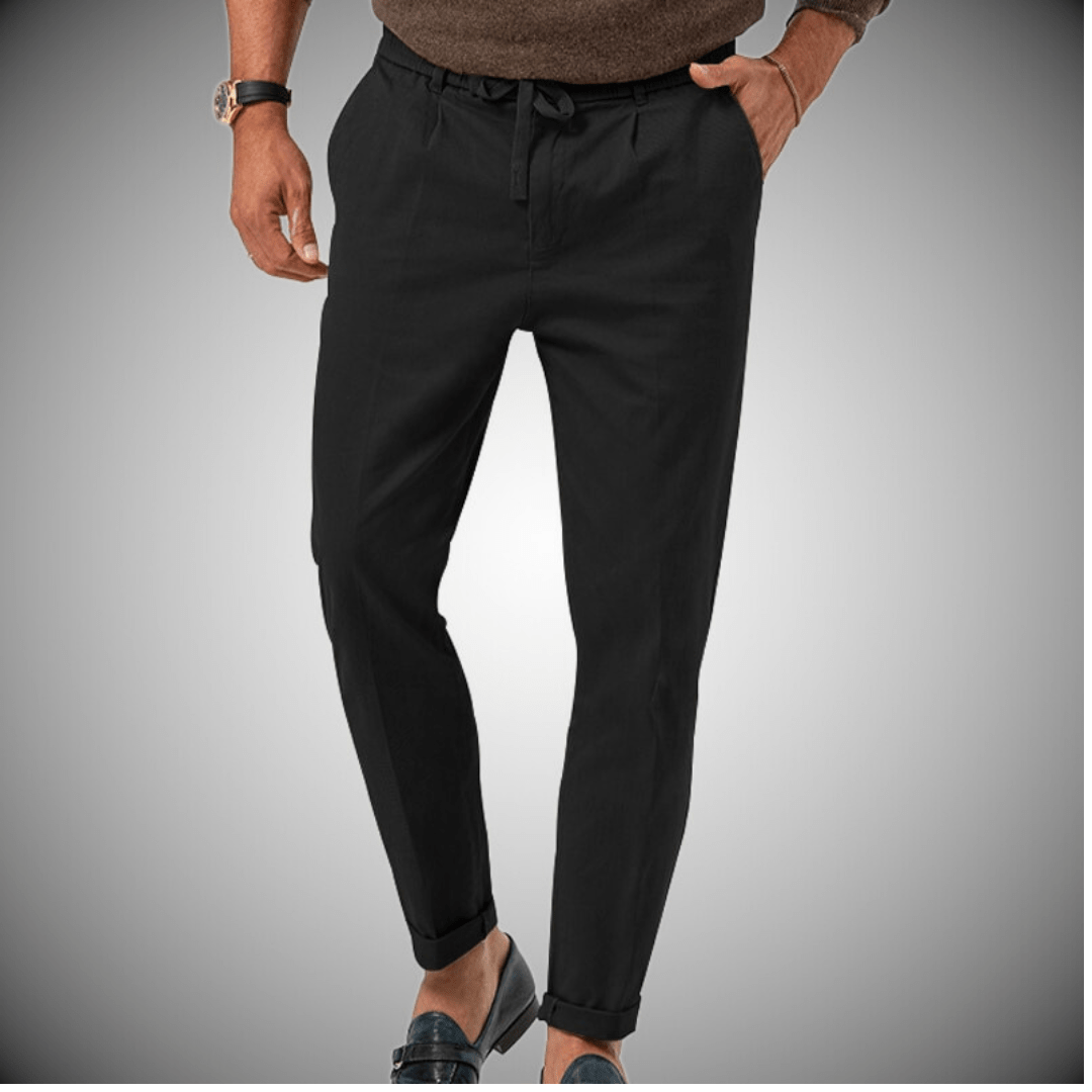 William | Men's Pants with Cord – Versatile, Casual and Trendy