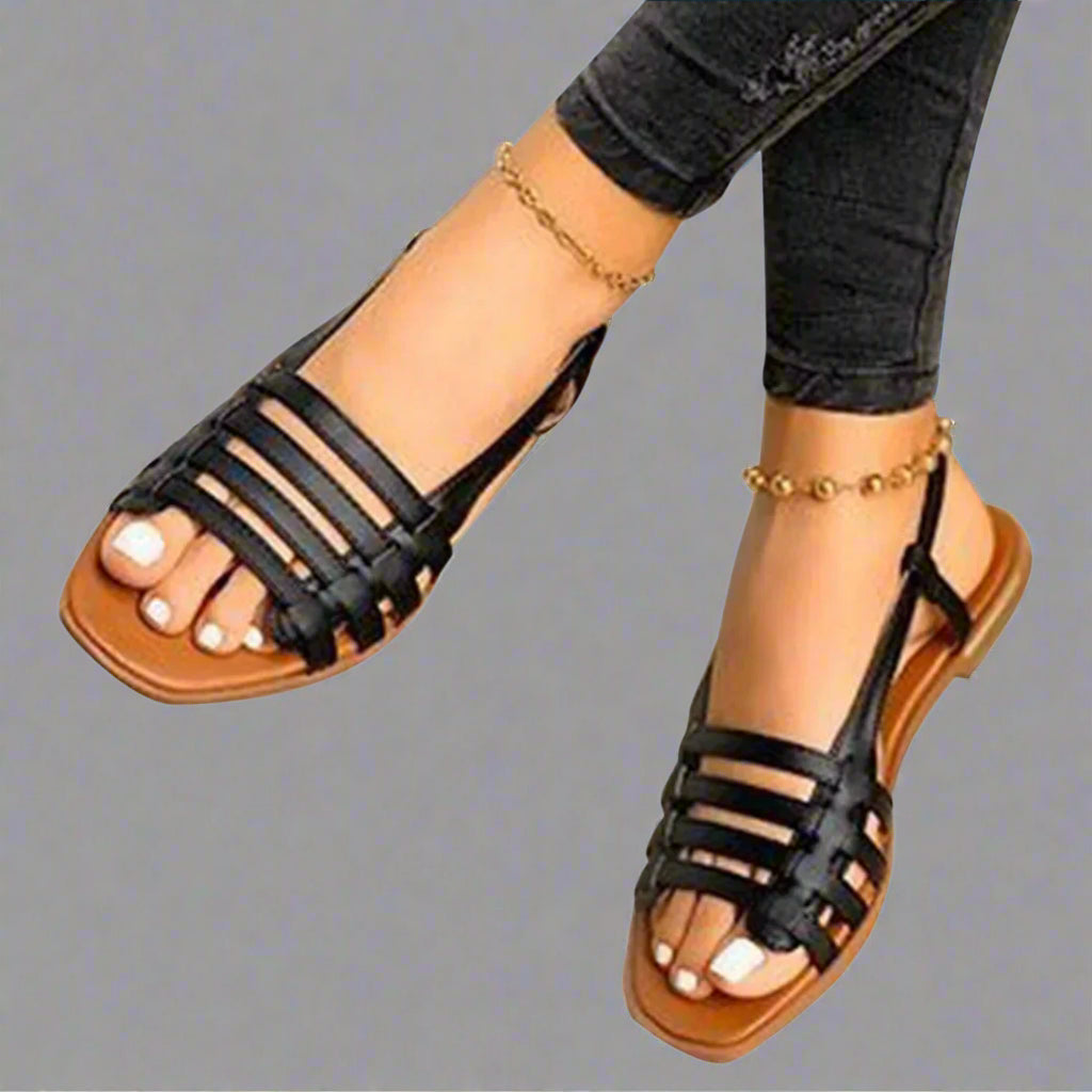 Fantine | Sandales Femme – Style Croisé Et Élégance Décontractée