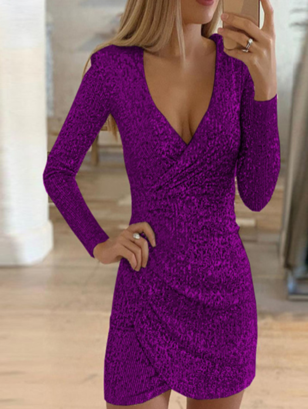 Joséphine | Shiny Dress Sparkling for Women 