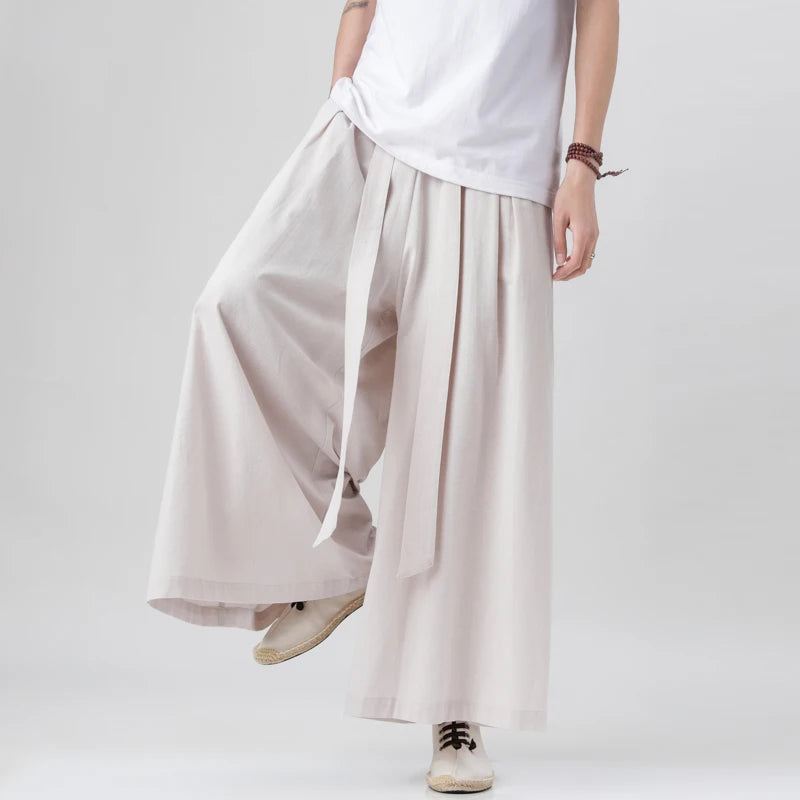 Lucien | Bred Byxa Japansk Inspiration 