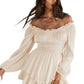 Imane | Robe d'Été Épaules Dénudées Femme