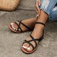 Mona | Sandaler med kryssremmer – Chic sommerlook 