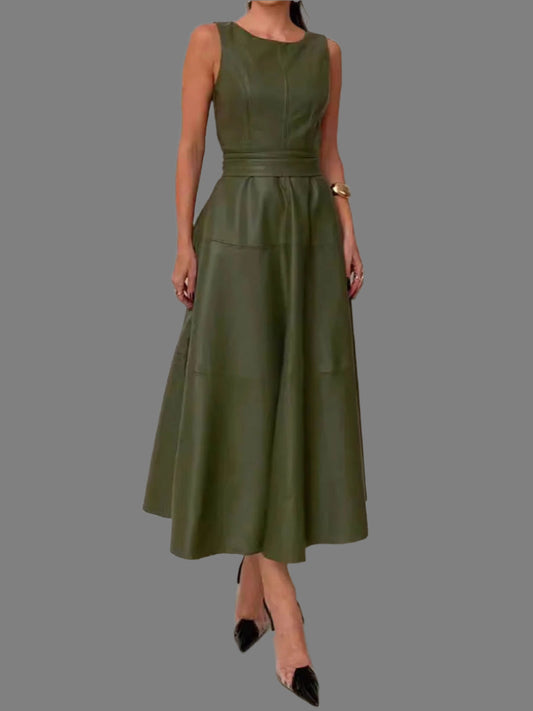 Claire | Robe Trapèze Sans Manches