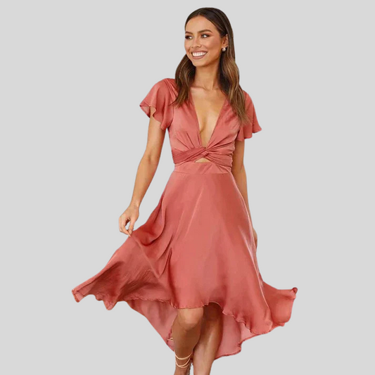 Gisèle | Lightweight Midi Dress with Summer Charm 