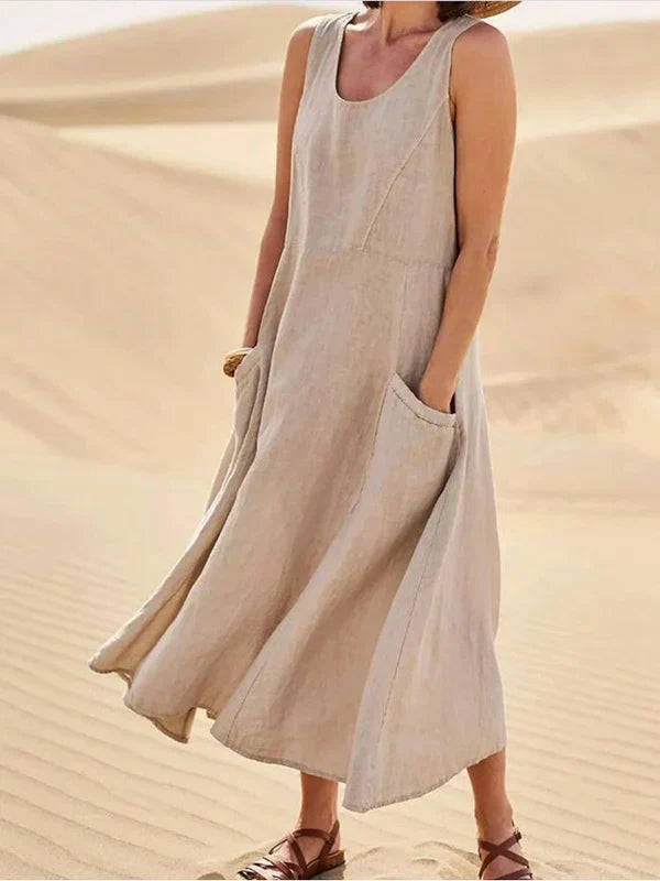 Sophie | Vestido Suave – Confort Veraniego y Estilo Puro 