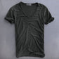 Viktor | T-shirt Col V Manches Courtes Coupe Ample