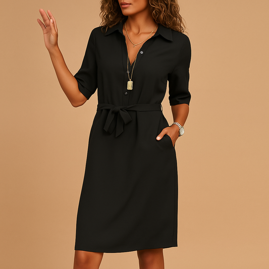 Violeta | Elegante en veelzijdige ceintuur jurk 