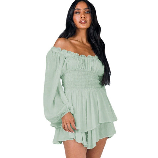Imane | Robe d'Été Épaules Dénudées Femme