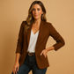 Elisa | Barevný blazer s dlouhým střihem a elegantním vzhledem 