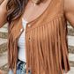 Eva | Korte Mouwloze Jas – Western en Trendy 