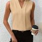 Denise | Ermeløs Bluse – Chic og Allsidig Stil 