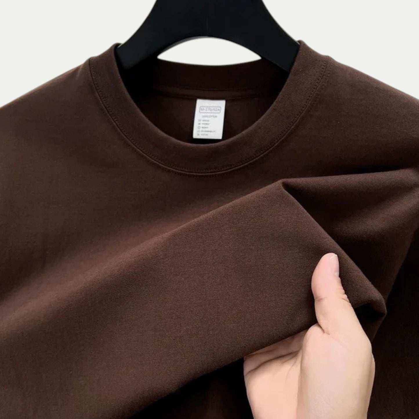 Rivaldo| Tricou Relaxat – Eleganță Minimalistă și Textură Moale 
