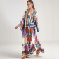 Djamila | Maxi Kaftan Bohémský – Uvolněná a Plynulá Elegance 