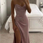 Soline | Abendkleid mit Schlitz – Bestimmte Ausstrahlung 