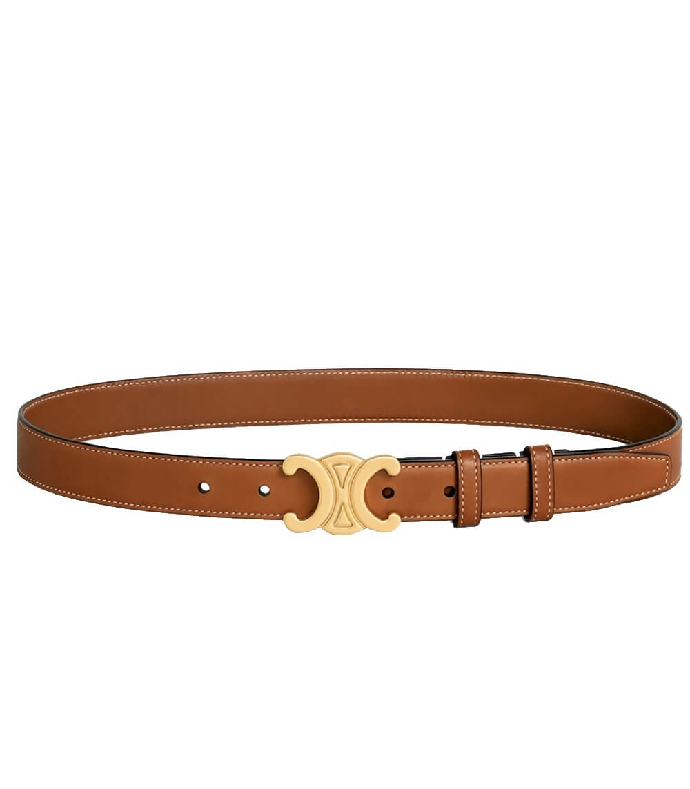 Géraldine | Elegante Ceintuur – Gouden Gesp Voor Een Verfijnde Touch 
