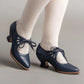 Margaux | Schuhe mit niedrigem Absatz – Vintage-Touch für einen einzigartigen Look 