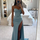 Soline | Abendkleid mit Schlitz – Bestimmte Ausstrahlung 