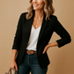 Elisa | Barevný blazer s dlouhým střihem a elegantním vzhledem 