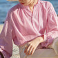 Ginette | Fine Striped Blouse – Chic and Guaranteed Comfort 