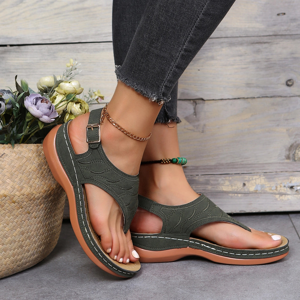 Blanche | Sandales Avec Bride Ajustable – Simplicité Et Style Quotidien