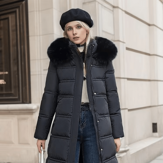 Chaqueta de invierno ultra cómoda para mujeres – Combinación de calor y estilo 