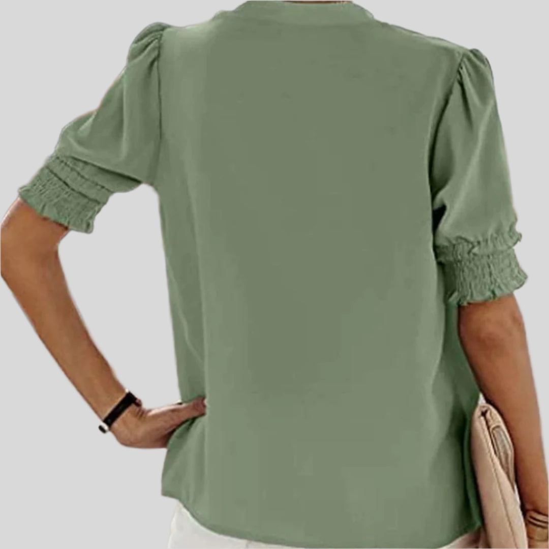 Deborah | Elegancka bluzka z bufkami 