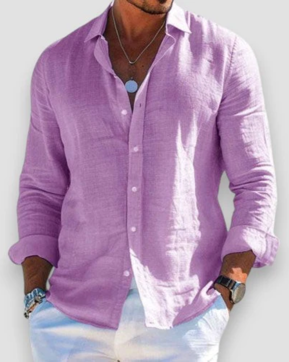 Benjamin | Casual Skjorte for Menn 