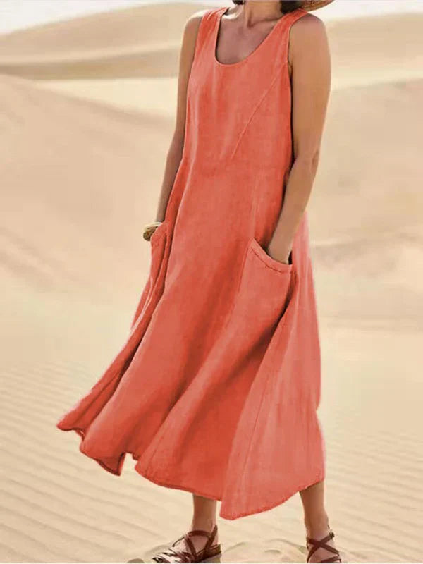 Sophie | Vestido Suave – Confort Veraniego y Estilo Puro 