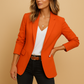 Elisa | Barevný blazer s dlouhým střihem a elegantním vzhledem 