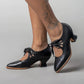 Margaux | Schuhe mit niedrigem Absatz – Vintage-Touch für einen einzigartigen Look 