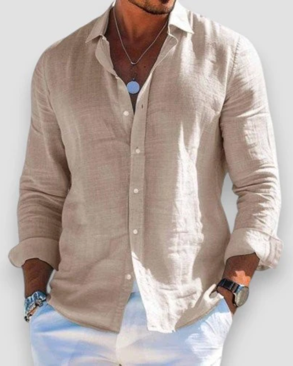 Benjamin | Casual Skjorte for Menn 