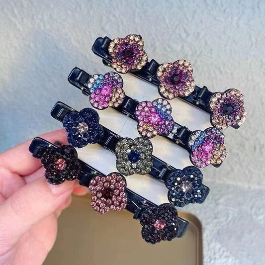 Josée | Barretă de Păr cu Floare Strass Elegantă 